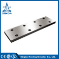 Elevator Roller Guide Rail Bracket For Lift With Fish Plate